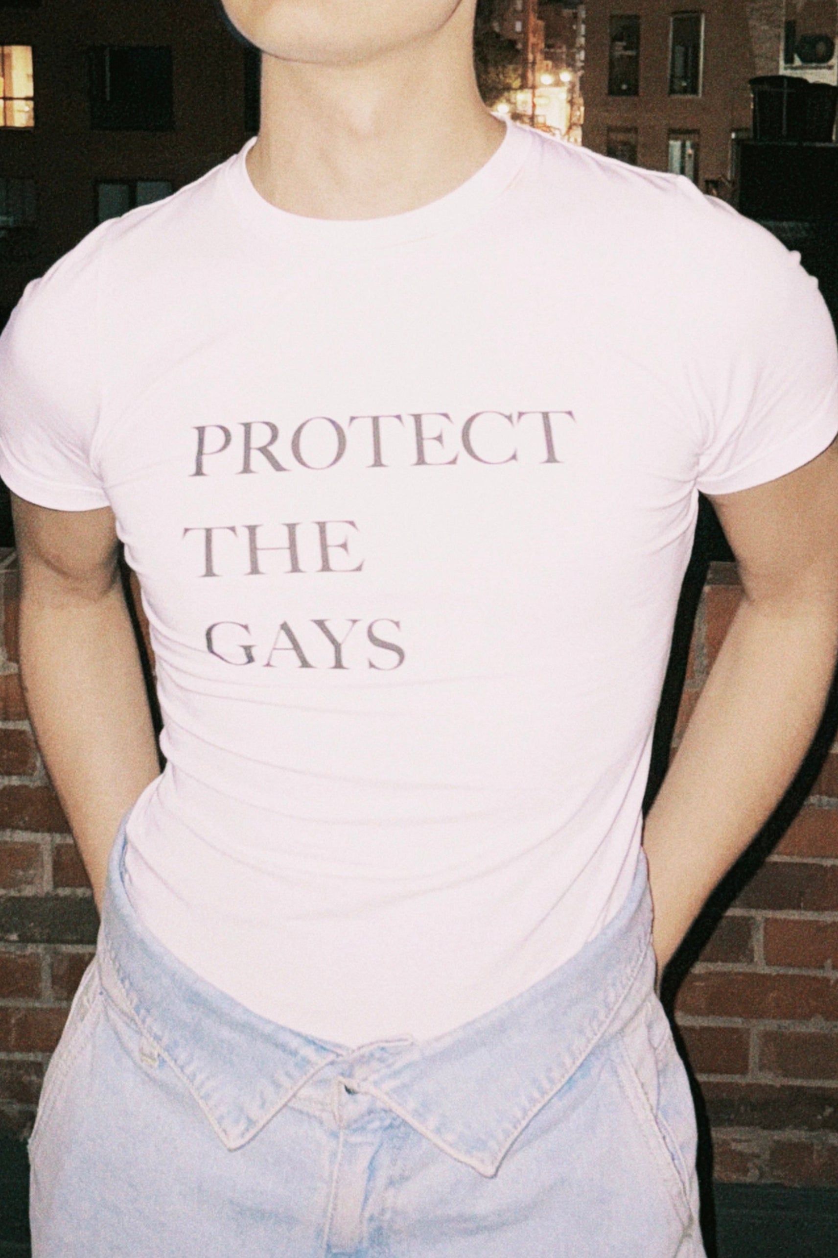 PROTECT THE GAYS BABY-T
